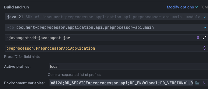 Datadog Trace 로컬 환경 설정-6